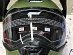 Шолом GEON 722 Дуал-спорт з окулярами зелений (хакі) матовий  Dual-sport ADV