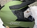 Шолом GEON 722 Дуал-спорт з окулярами зелений (хакі) матовий  Dual-sport ADV